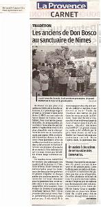 NIMES 02 10 2011 JOYEUSE UNION DON BOSCO - JUDB   (0) DE JB